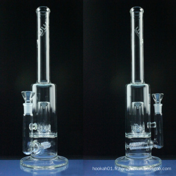 Tubes d&#39;eau Barrel Perc pour gros avec Gridded Inline (ES-GB-030)